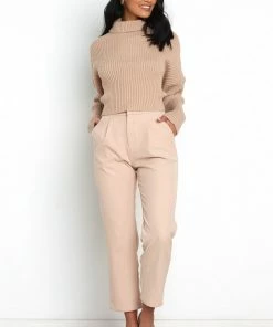 PUP58 Clothing Whitaker Knit Sweater - Beige