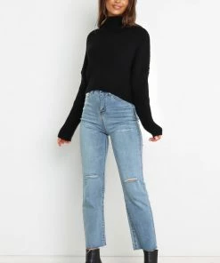 PUP58 Clothing Whitaker Knit Sweater - Black