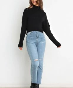 PUP58 Clothing Whitaker Knit Sweater - Black