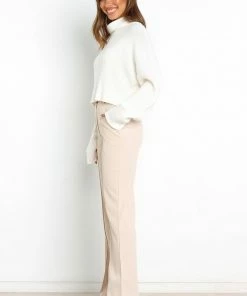 PUP58 For The Bride Whitaker Knit Sweater - White