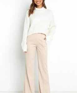 PUP58 For The Bride Whitaker Knit Sweater - White