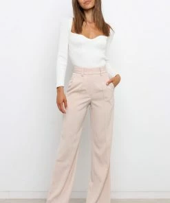 PUP15 Whitman Knit Sweater - White For The Bride