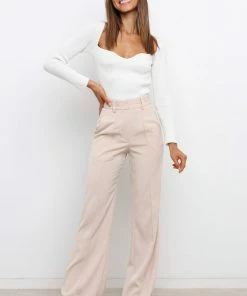 PUP15 Whitman Knit Sweater - White For The Bride