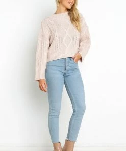 PUP14 Whitstone Knit Sweater - Beige