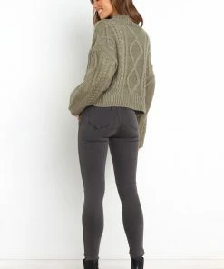 PUP14 Whitstone Knit Sweater - Olive