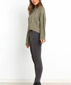 PUP14 Whitstone Knit Sweater - Olive