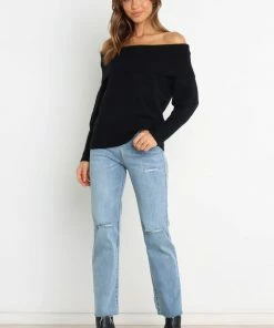 PUP14 Bump Friendly Wimbledon Knit Sweater - Black