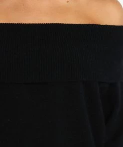 PUP14 Bump Friendly Wimbledon Knit Sweater - Black