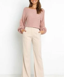 PUP4 Yana Knit Sweater - Pink