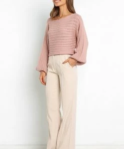 PUP4 Yana Knit Sweater - Pink