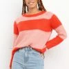 PUP4 Zaneta Knit Sweater - Pink Clothing