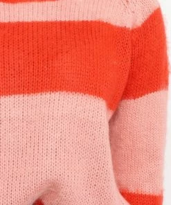 PUP4 Zaneta Knit Sweater - Pink Clothing