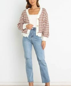 PUP4 Aleesha Cardigan - Cream Clothing