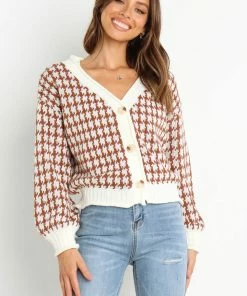 PUP4 Aleesha Cardigan - Cream Clothing