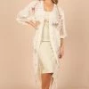 PUP14 Clothing Alexandra Kimono - White