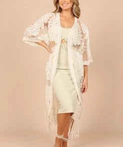 PUP14 Clothing Alexandra Kimono - White