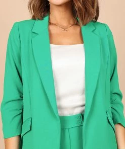 PUP63 Clothing Audrey Blazer - Teal