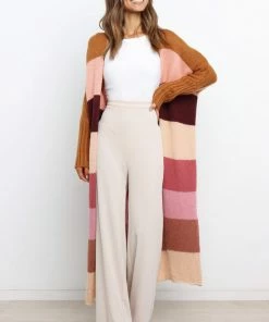 PUP49 Austin Cardigan - Camel