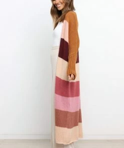 PUP49 Austin Cardigan - Camel