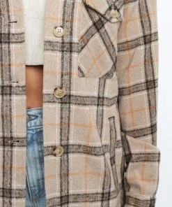 PUP3 Avis Jacket - Brown Check