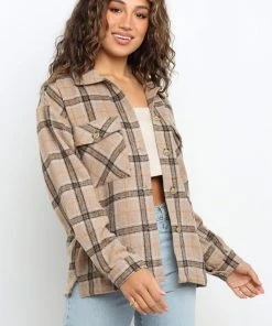 PUP3 Avis Jacket - Brown Check