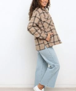 PUP3 Avis Jacket - Brown Check