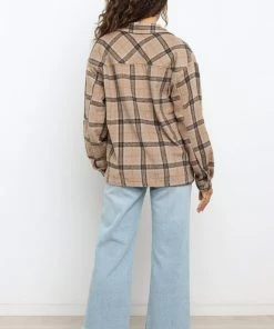 PUP3 Avis Jacket - Brown Check