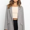 PUP24 Clothing Benson Blazer - Grey