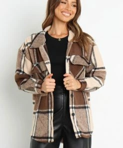 PUP4 Clothing Bianca Jacket - Brown