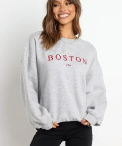 PUP14 Boston Sweater - Grey