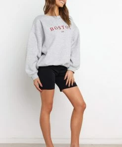PUP14 Boston Sweater - Grey