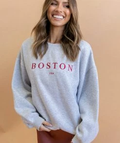 PUP14 Boston Sweater - Grey