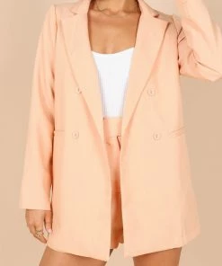 PUP8 Bridget Blazer - Peach