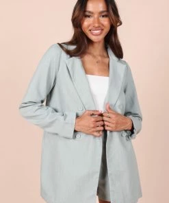 PUP8 Bridget Blazer - Sage Green