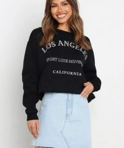 PUP4 Cali Sweater - Black Clothing