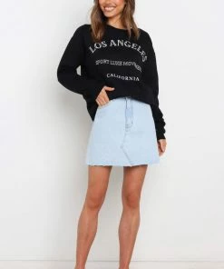 PUP4 Cali Sweater - Black Clothing