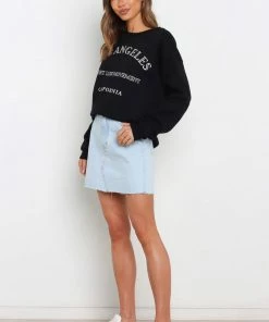 PUP4 Cali Sweater - Black Clothing