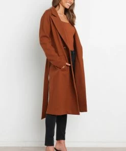 PUP53 Clothing Camberwell Coat - Brown