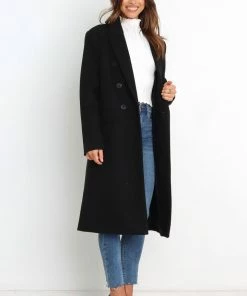 PUP15 Carman Coat - Black