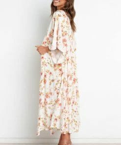 PUP3 Chai Kimono - White Floral