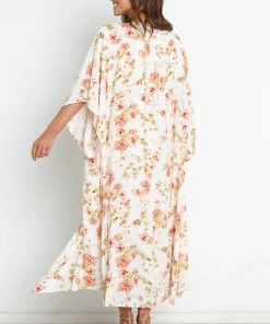 PUP3 Chai Kimono - White Floral