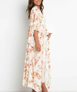 PUP3 Chai Kimono - White Floral