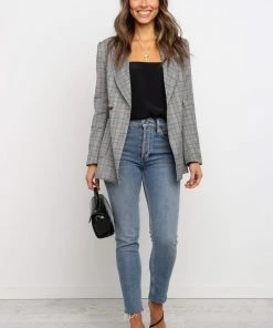 PUP3 Clothing Charleise Blazer - Grey