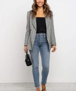 PUP3 Clothing Charleise Blazer - Grey