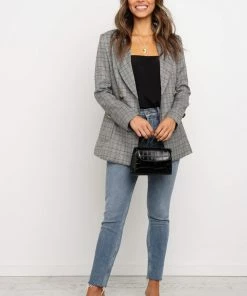 PUP3 Clothing Charleise Blazer - Grey