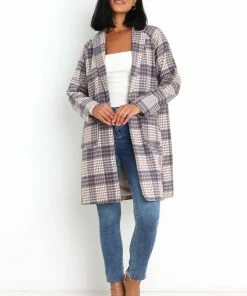 PUP20 Charlotte Coat - Blue Clothing