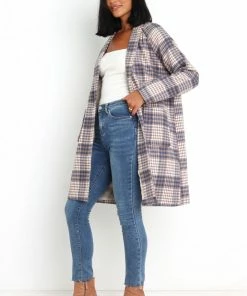 PUP20 Charlotte Coat - Blue Clothing