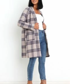 PUP20 Charlotte Coat - Blue Clothing