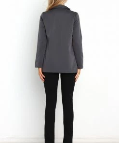 PUP8 Charney Blazer - Dark Grey Clothing