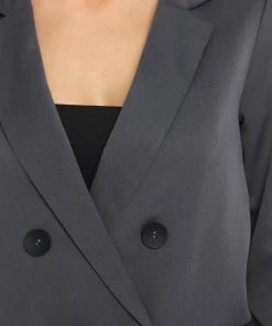 PUP8 Charney Blazer - Dark Grey Clothing